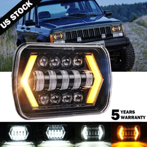 5x7" 7x6" LED Headlight Hi-Lo Beam DRL For Toyota Pickup 1982-1995 Truck 4Runner - Bild 1 von 16