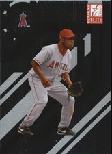 2005 Donruss Elite Anaheim Angels Baseball Card #3 Chone Figgins