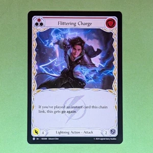 Flesh and Blood Rosetta Flittering Charge ROS 089 Red Non Holo - Picture 1 of 2