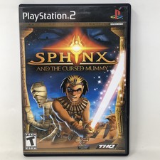 Sphinx and the Cursed Mummy - Sony PlayStation 2 PS2 w/ Manual
