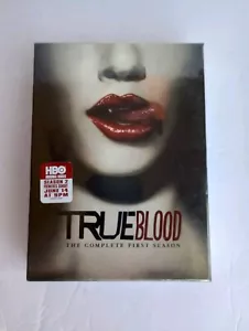 True Blood - The Complete First Season (DVD 2009 5-DVD Set) New Sealed TV Series - Picture 1 of 6