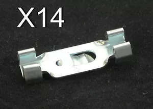 VW Type 3 T3 Slim Sill Trim Clip 14pcs ISP Notchback Fastback Squareback 67-73 - Picture 1 of 1