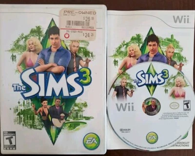 The Sims 3 (Nintendo Wii 2010 EA Sports) w/Manual 100% Guaranteed VGC  - Image 1 of 4
