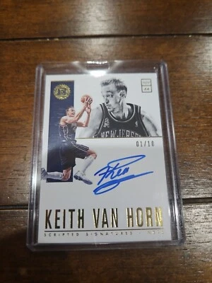 Keith Van Horn Panini 2018-19 firmas revestidas/10 oro Foto 1 de 4