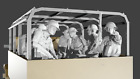 Ensemble de figurines Desert Rats British Army Troop Carrier 2 - 10 Desert Rats