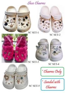 KARAUSA SHOE SOCKS CHARMS ACCESSORIES FOR CROCS FASHION DECORATION up to 22PCS - Picture 1 of 36