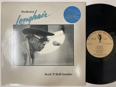 PROFESSOR LONGHAIR - Rock 'N' Roll Gumbo LP (1985 US Pressing on DANCING CAT) - Image 1 of 2