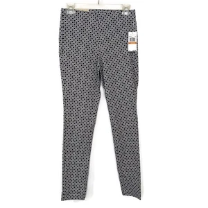 Pantalones para mujer Michael Kors súper ajustados elásticos tiro medio diamante pequeños - Imagen 1 de 8