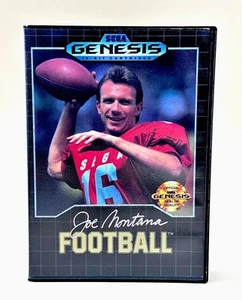 COQUE DE JEU UNIQUEMENT Joe Montana Football Sega Genesis, 1990 PAS DE JEU NI MANUEL GUC - Photo 1/4
