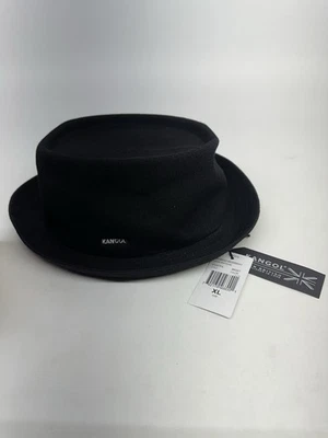 НОВАЯ мужская шляпа Kangol Bamboo Mowbray 792179468001 из вискозы бамбука ЧЕРНАЯ X-LARGE - Изображение 1 из 3