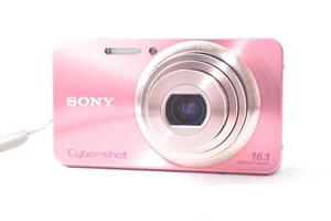 [Solo en japonés] Cámara digital Sony Cyber-shot DSC-W570 16,1 MP zoom rosa #474 - Imagen 1 de 11