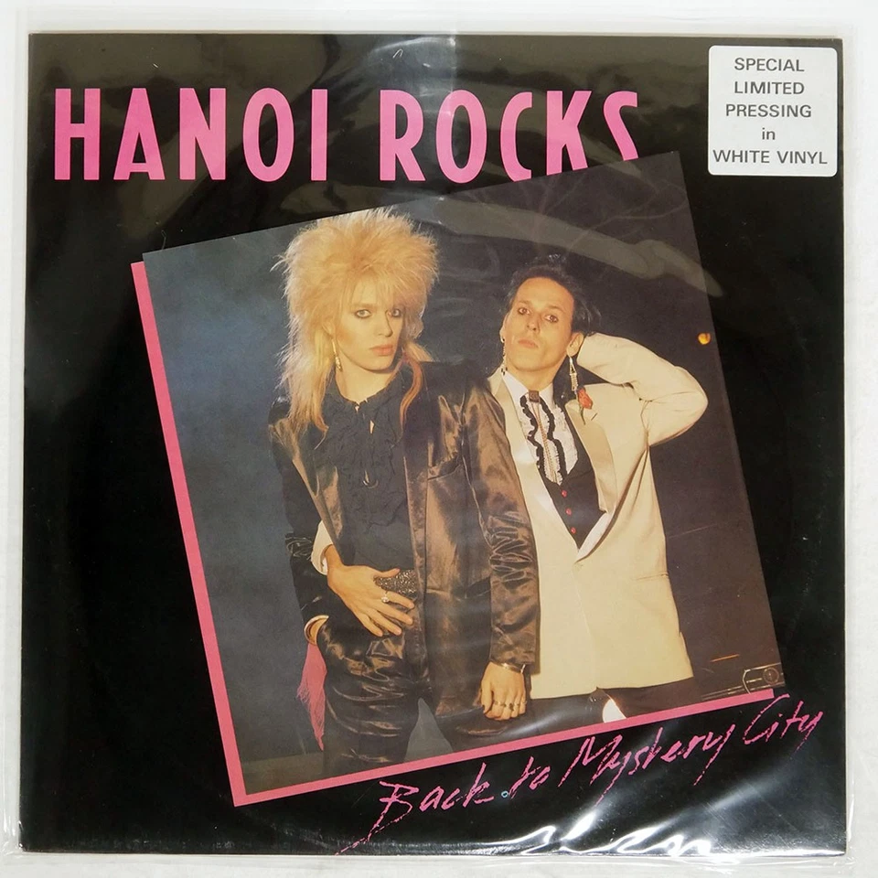 HANOI ROCKS BACK TO MYSTERY CITY LICK LICLP1 UK VINYL LP - Imagem 1 de 1