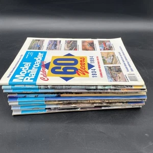 Vintage Model Railroader Magazines Mags 1994-95 Decade Train - Lot Of 11 - Picture 1 of 4