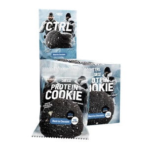 CTRL Black Ice Chocolate Protein Soft Baked Cookies, 15g Protein (12 Pack) - Picture 1 of 4
