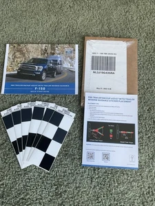 2022 FORD F-150 PRO TRAILER BACKUP ASSIST QUICK START GUIDE WITH STICKERS New - Picture 1 of 2