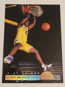 Selecciones clásicas del draft 1993 impresiones limitadas #LP1 Chris Webber 1 de 74.500 Michigan - Imagen 1 de 2