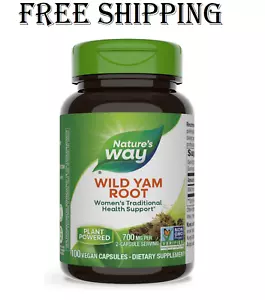 Nature's Way Wild Yam Root, Traditional Women's Health and Gastrointestinal Supp - Picture 1 of 8
