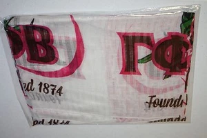 Gamma Phi Beta Sorority EXTRA LARGE INFINITY SCARF - Picture 1 of 4