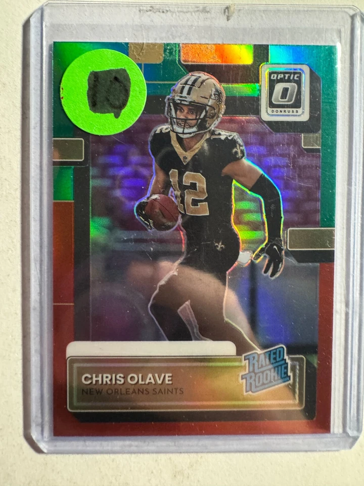 K246,255 - 2022 Donruss Optic RR Preview Red and Green #309 Chris Olave - Image 1 of 1