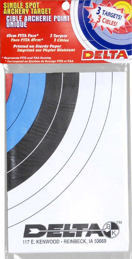 Delta Sports 70448 Target Face 3 pk - Image 1 of 1