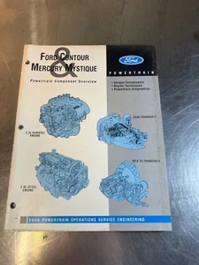 Ford Contour Mercury Mystique Powertrain Component Overview Book Dater Aug 1994 - Bild 1 von 1