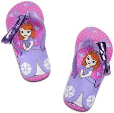 Disney Store Sofia the First Flip Flops Girls Sandals Toddlers Size 5/6