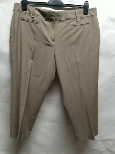 Pantalones capri de vestir para mujer Loft, talla 12P, gris - Imagen 1 de 3