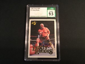 1990 CLASSIC WWF Dusty Rhodes #71 CSG 9.5