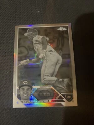 2023 Topps Chrome Update Stuart Fairchild Negative Refractor Card #USC205 - Image 1 of 2