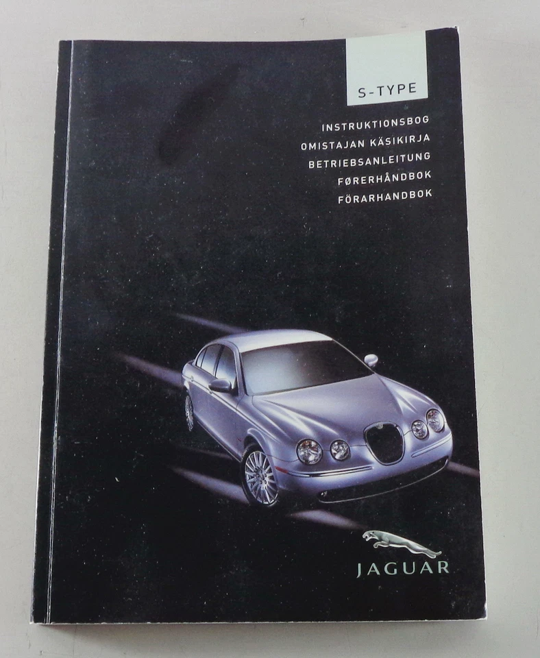 Manual De Instrucciones En Danés Jaguar S-Type De Abril De 2004 - Imagen 1 de 1