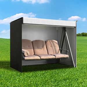 Copertura per Altalena da Esterno, Giardino Altalena Sedile Copertura 210D Tessuto Oxford DE - Foto 1 di 23