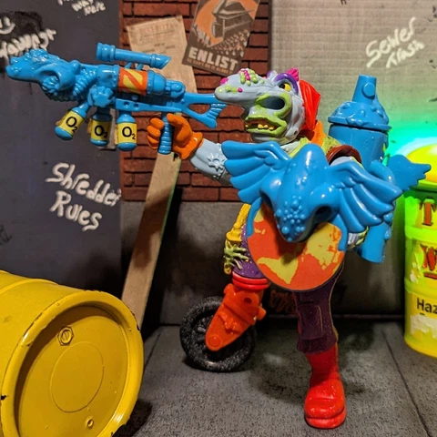 TOXIC CRUSADERS (Playmates, 1991) Original NOZONE W/ Accessories VINTAGE Cover