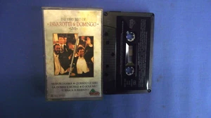 The Very Best Of Pavarotti & Domingo Live - Cassette Tape - Picture 1 of 2