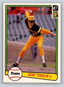 1982 Donruss Kent Tekulve #311 Pittsburgh Pirates - Bild 1 von 2