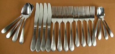 Pfaltzgraff  Flatware 4 Service Dinner Set Glossy 18/0 Stainless 20 pcs - Image 1 of 4