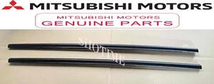 MITSUBISHI OEM 96-00 Lancer CN9A CP9A EVO 4 5 6 Front Door Belt Molding Set - Bild 1 von 2