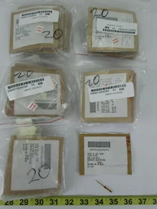 Lote de 100 contactos eléctricos nuevos NOS FSCM 81312 8113 NSN 5999-01-023-9294 - Imagen 1 de 6