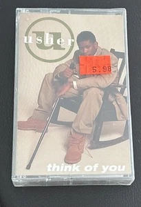 Usher Think Of You Cassette Single NEW - NOS Sealed 1994 1st edition - Picture 1 of 2