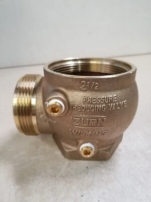 Zurn Pressure Reducing Fire Hose Valve 2-1/2" Angle Body - Image 1 of 4