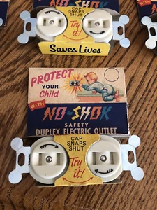 Lot -10 NOS Bell IVORY NO-Shok Safety Duplex Receptacle Tamper Resistant 1004 - Picture 1 of 17