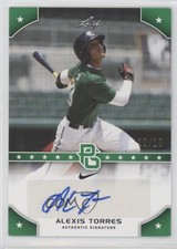 2015 Leaf Perfect Game National Showcase Green /10 Alexis Torres #PG-AT1 Auto