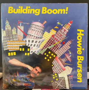 HOWIE BURSEN "Building Boom!" LP New / Sealed Gold Stamped Promo 1988 FOLK - Picture 1 of 1