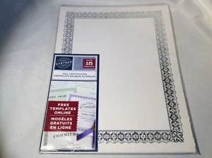 Gartner Studios Double Aluminum Foil Certificate, 15 Count (24059) Brand New - Picture 1 of 3