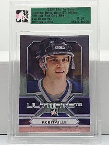 2012-13 ITG Ultimate Memorabilia 12TH Edition SILVER /30 Luc Robitaille