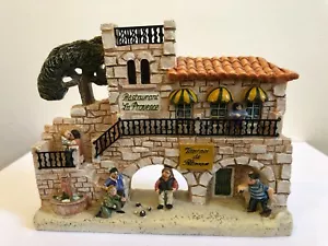 MINIATUR GAULT J CARLTON PROVENCE PARIS RESTAURANT MÄNNER SCHALEN BAUEN DEKORATION - Bild 1 von 6