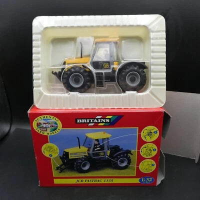 BRITAINS 9440 JCB FASTRAC 1135 TRACTOR 1:32  SCALE FARM MIB - Image 1 of 4