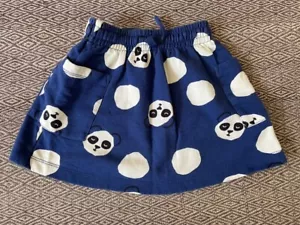 Hanna Andersson Blue Panda Print Skirt. EU 110 Size 5T - Picture 1 of 5
