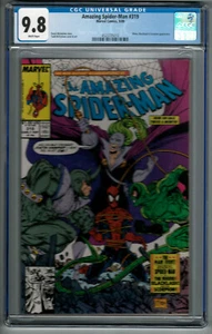 The Amazing Spider-Man #319  CGC 9.8 WP - Picture 1 of 4