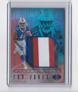ZAY JONES 2017 ILLUSIONS 1ST IMPRESSIONS 5-COLOR ROOKIE MEMORABILIA CARD - #'D/100 - Bild 1 von 24