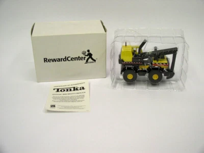 New Tonka Mini Mighty 748 Backhoe Replica Maisto Hasbro #762906 - Image 1 of 4